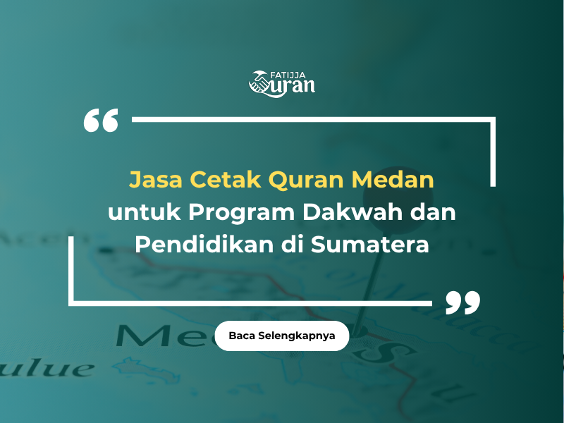 jasa cetak quran medan