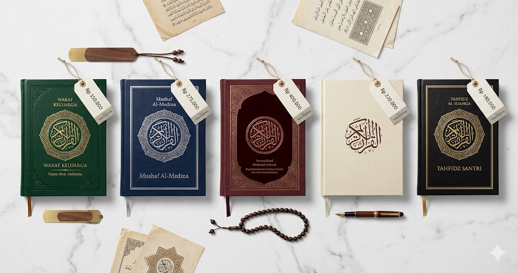harga cetak alquran custom 2026