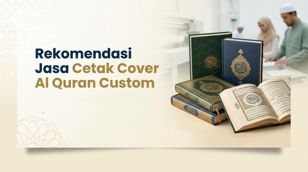 Rekomendasi Jasa Cetak Cover Al Quran Custom Bekasi