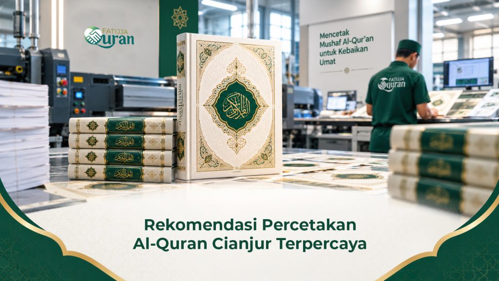 Rekomendasi Percetakan Al-Quran Cianjur Terpercaya